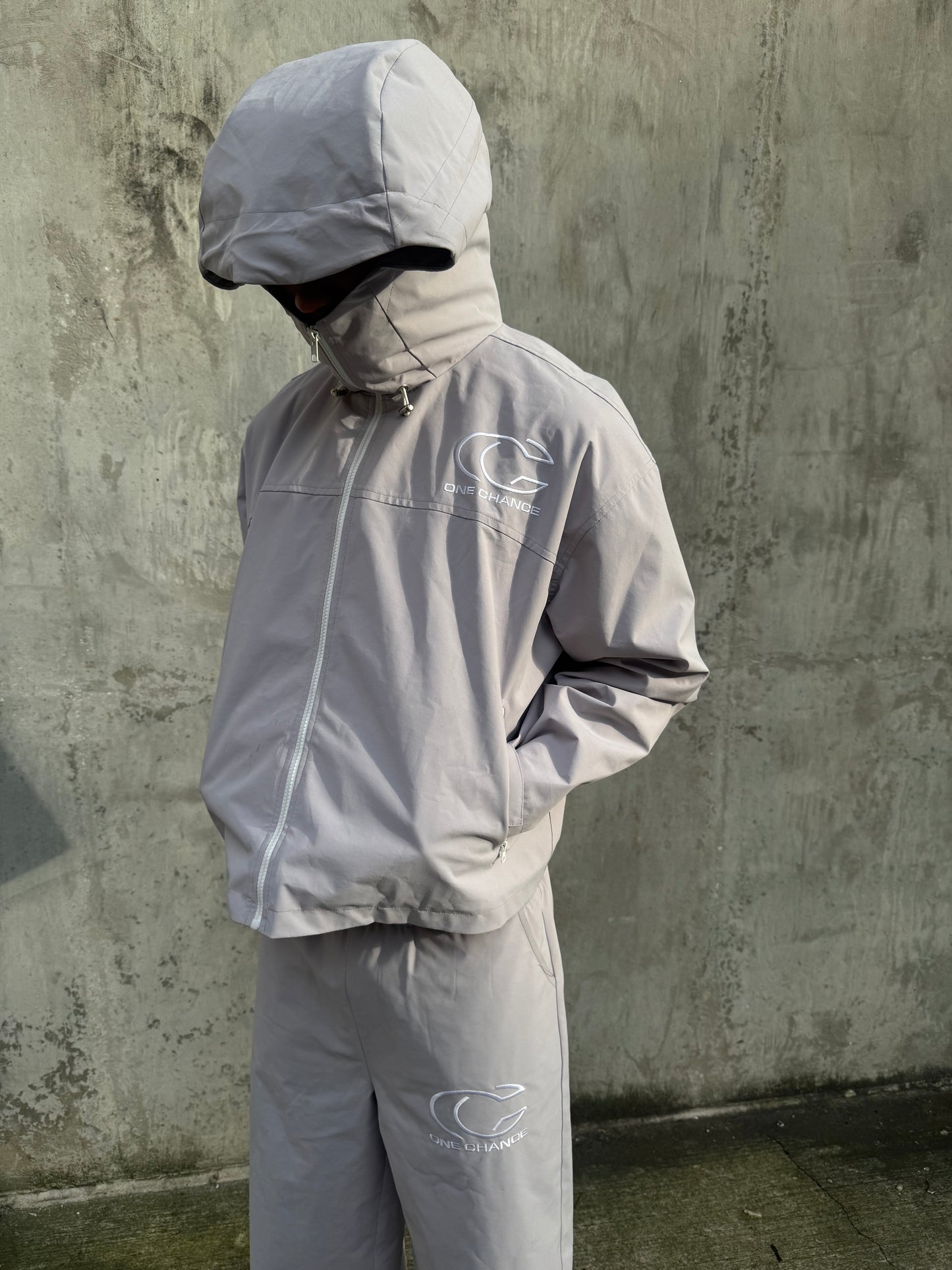 Grey Rain Jacket