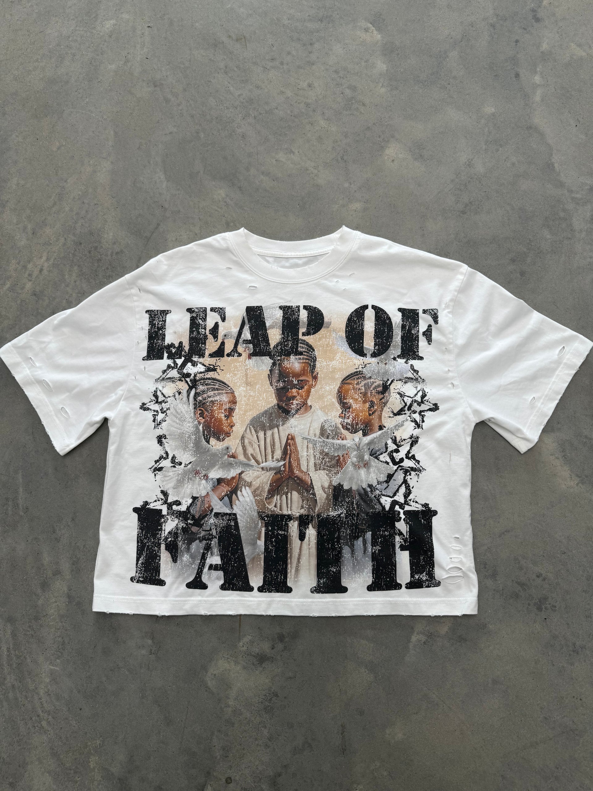 “LEAP OF FAITH” TEE