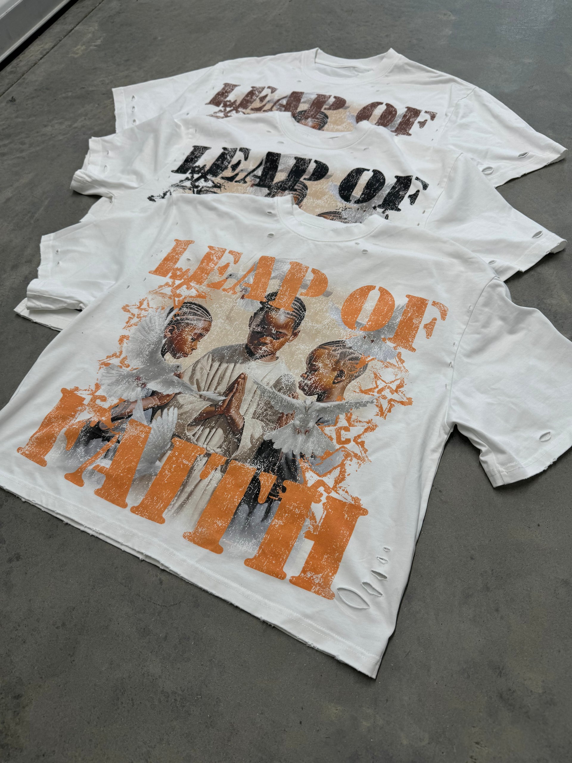 “LEAP OF FAITH” TEE